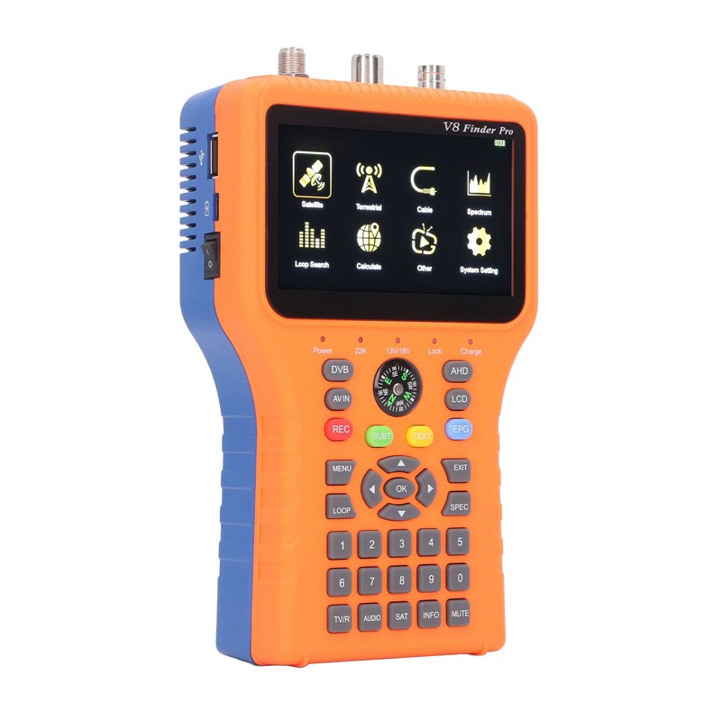 Satellite Finder V8 FINDER PRO2 FTA DVB S2 S2X Signal