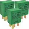 3-Pack 95224-2D000 Relay - 20A 12VDC 4-Pin SPST Automotive Relay