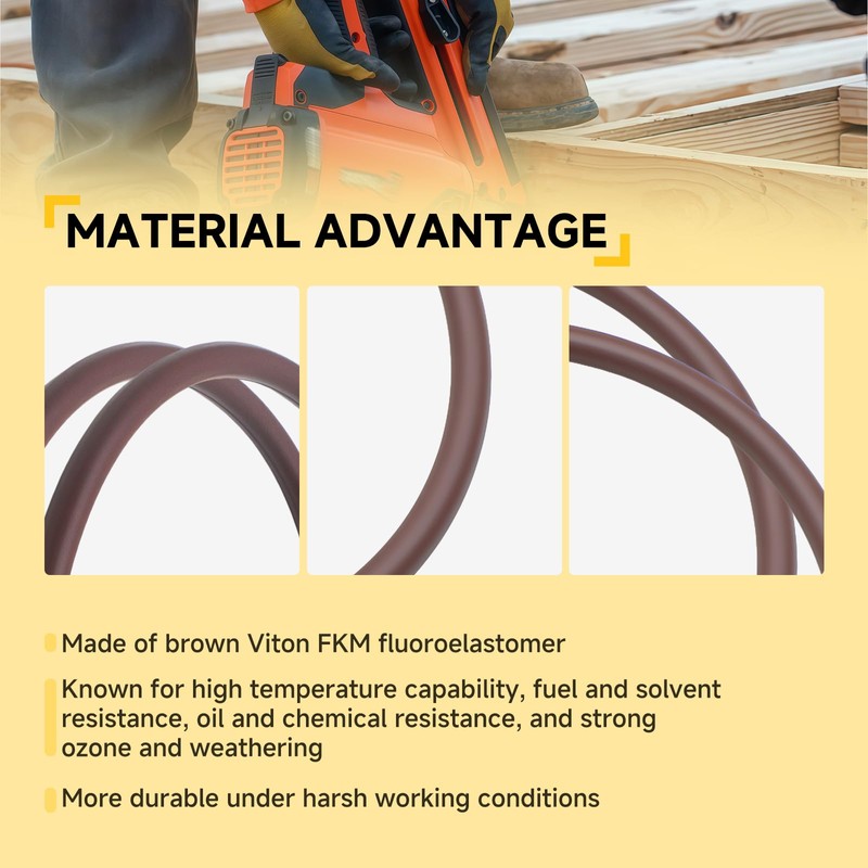 2-Pack 403992 O-Ring Compatible with Paslode IMCT 900420 Framing Nailer