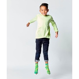 Pals Kids Socks Owl & Mouse Cool Auqatic Animal Designs Socks for Kids - Fun Mismatched Non-slip Crew Socks for Boys and Girls (Ages 1-3)