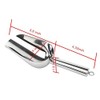 Stainless Steel Ice Scooper, Small Metal Food Candy Scoop for