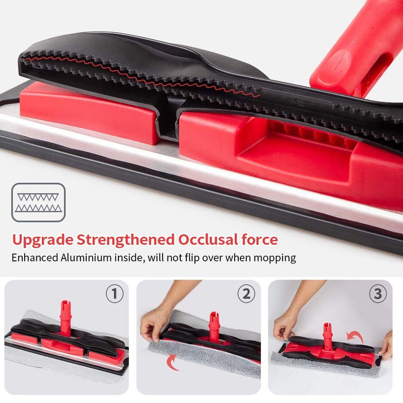 Microfiber Mops for Hardwood Floor Cleaning: MEXERRIS Flat Floor Mop