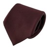 Ojie Men's Necktie, 100% Silk, Solid, Seven Fold, Business, Formal,