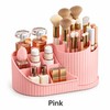 360° Rotating Makeup Organizer for Vanity – Multi-Compartment Cosmetic Storage