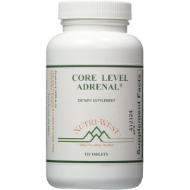 Nutri-West Nutri West Core Level Adrenal Supplement 120 Count Health And Beauty