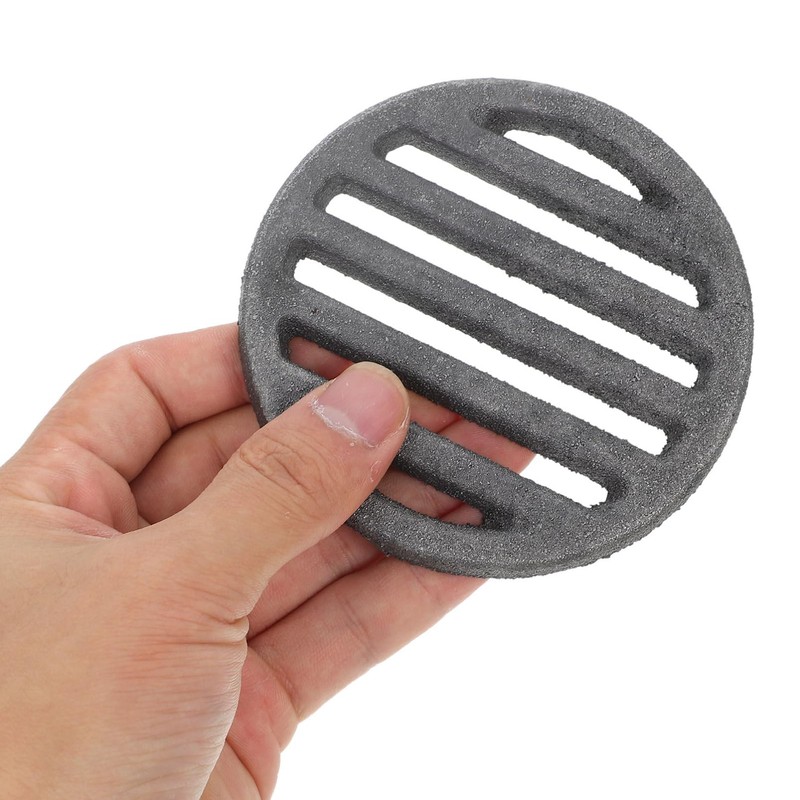 iplusmile Round Fire Grate for Stove Fireproof Grate Insert for