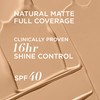 IT Cosmetics CC+ Cream Natural Matte Foundation with SPF 40