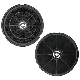 SPARES2GO Type 150 Charcoal Carbon Filter for Belling Cooker Hood Vent (Pack of 2 Filters, 190 x 38 mm)