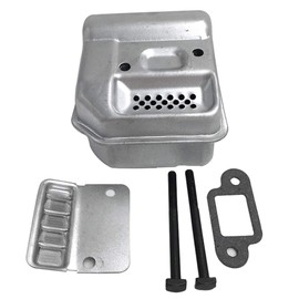 SUUFOO Exhaust Muffler with Bolt Gasket Replacement for MS170 MS180 017 018 Chainsaw 1130 140 0600