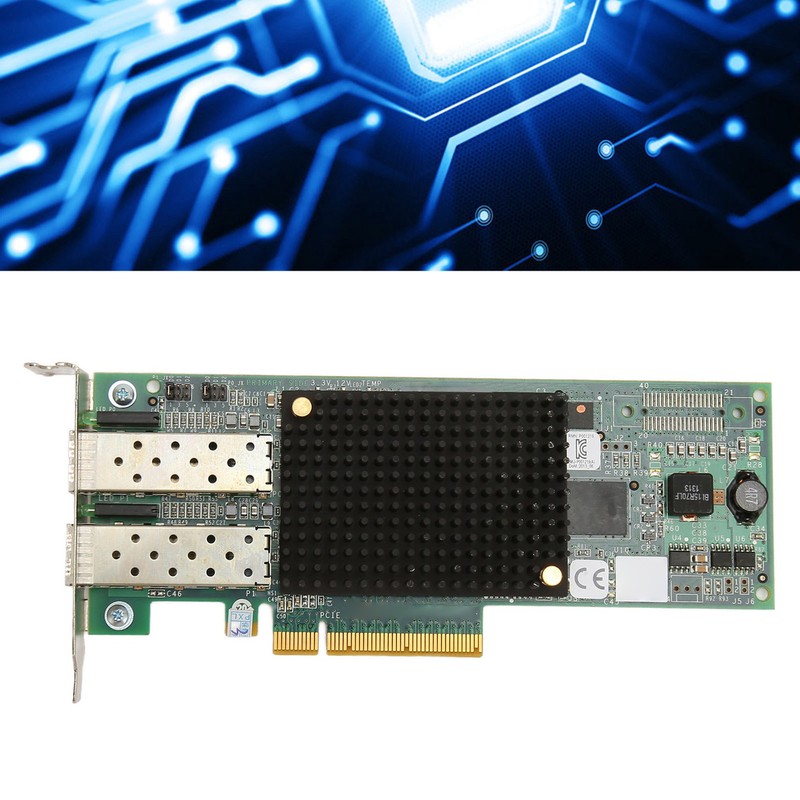 LPE12002 R7WP7 8Gb SFP+ PCIE Adapter Card Dual SFP+ Ports