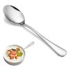 Teaspoon Set,16 Piece 6.7" Spoons Silverware, Premium Food Grade Stainless