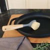White Magic Eco Basics Cast Iron Brush – Ergonomic Bamboo