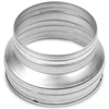 10" to 8" Inch Ventilation Duct Reducer - Galvanized Steel