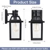 Motion Sensor Outdoor Wall Lights, Porch Light Outdoor 3 Lighting