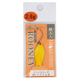 Nories 038 Warbler II Spoon, Trout Genjin, Rooney 0.1 oz (2.8 g)