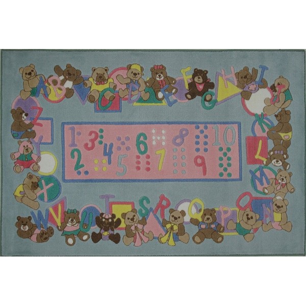 Fun Rugs Supreme Collection Teddies & Letters Area Rug 39" x 58"