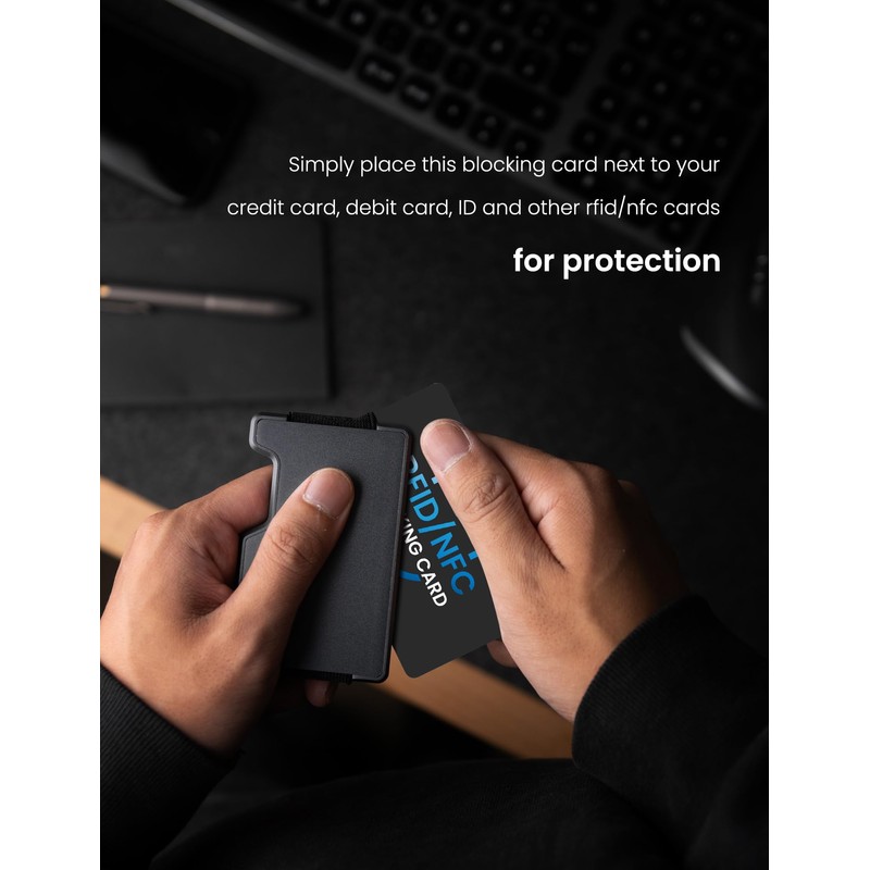 WHonor RFID/NFC Blocking Card 4 Pack, RFID Card, Credit Card