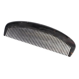 SAFIGLE Natural Horn Comb Static Hair Smoothing Tool for Women Portable Detangler Prevents Hair Loss Promotes Durable Horn Hair Comb