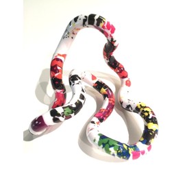 TANGLE Jr. Artist Collection Sensory Fidget Toy, Rainbow Splatter