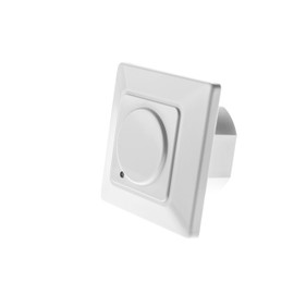 Huber Motion 180° Motion Detector, White, Recessed, Flush-Mounted, Energy-Efficient