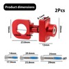 GisWell Set of 2 Bicycle Chain Tensioners Aluminium Bicycle Chain