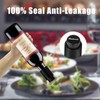 [2 PACK]Wine Bottle Stoppers, Reusable Wine Stoppers, Vacuum Wine Preserver
