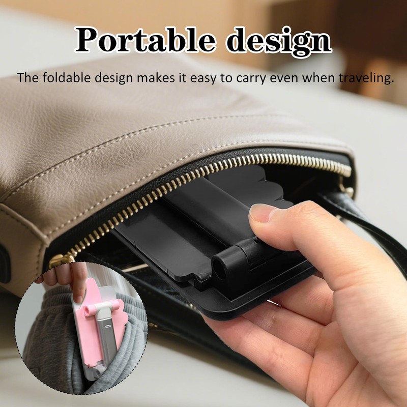 Beiskll Thumbs Up Foldable Cell Phone Stand for Desk, Adjustable