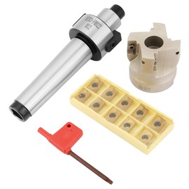 MT3-FMB22 Holder Extension 400R-50-22 Face End Mill Cutter 10pcs APMT1604 CNC Carbide Inserts Extensi Shell Mill 18 * 7 * 10 HEITIGN