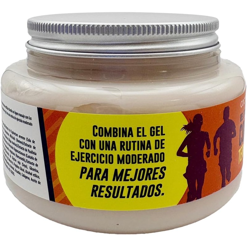 Gel estilizante corporal con efecto termogénico