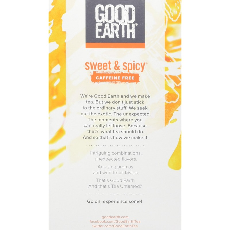 Good Earth Original Caffree, 18 bags per pack -- 6