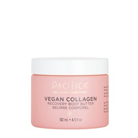 Pacifica Vegan Collagen Body Lotion – Ultra Hydrating Body Butter Cream, Jasmine Vanilla Scent, Infused with Vegan Collagen & Shea Butter for Dry Skin, Nourishing & Firming, Vegan