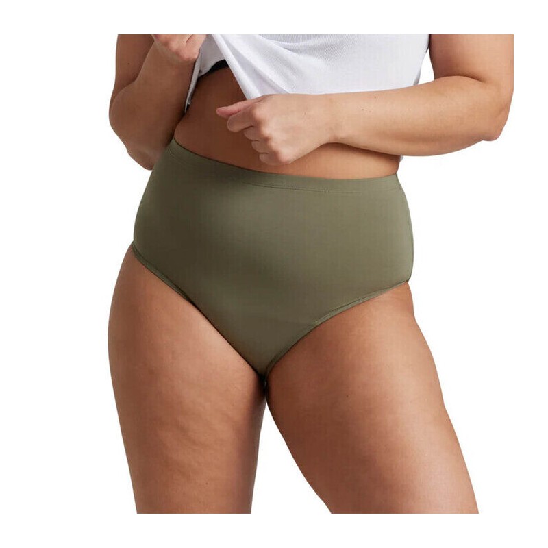 Love Luna Adult Period Swim Full Brief, Black / 10/12