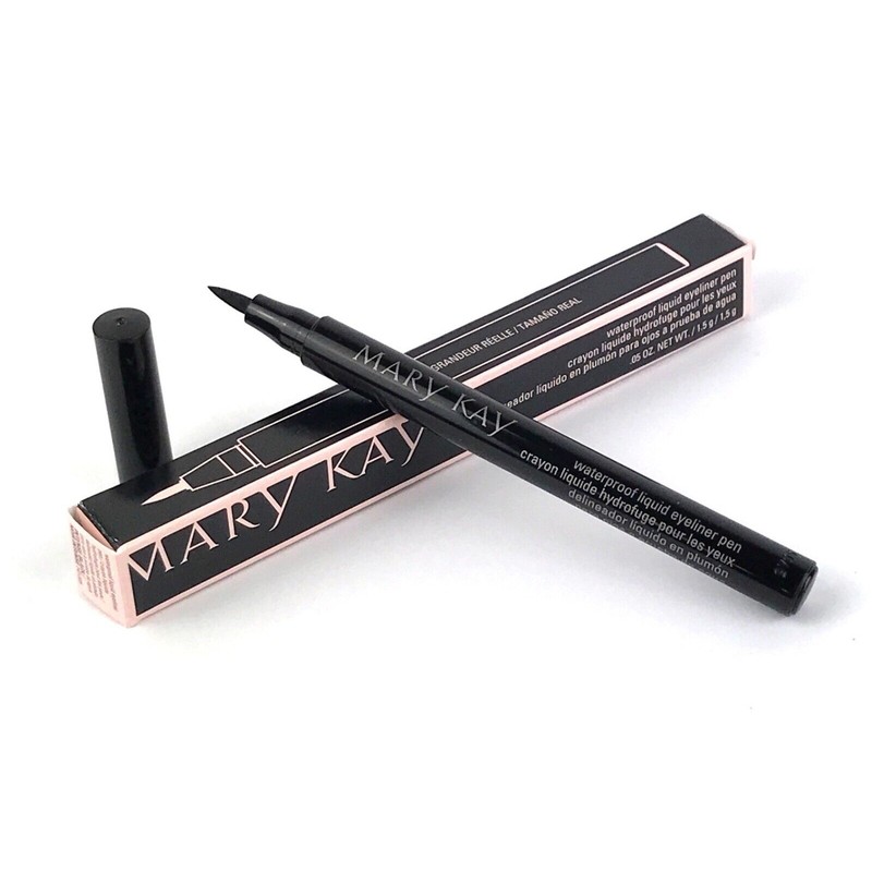 MARY KAY WATERPROOF LIQUID EYELINER PEN~INTENSE BLACK~141205~N