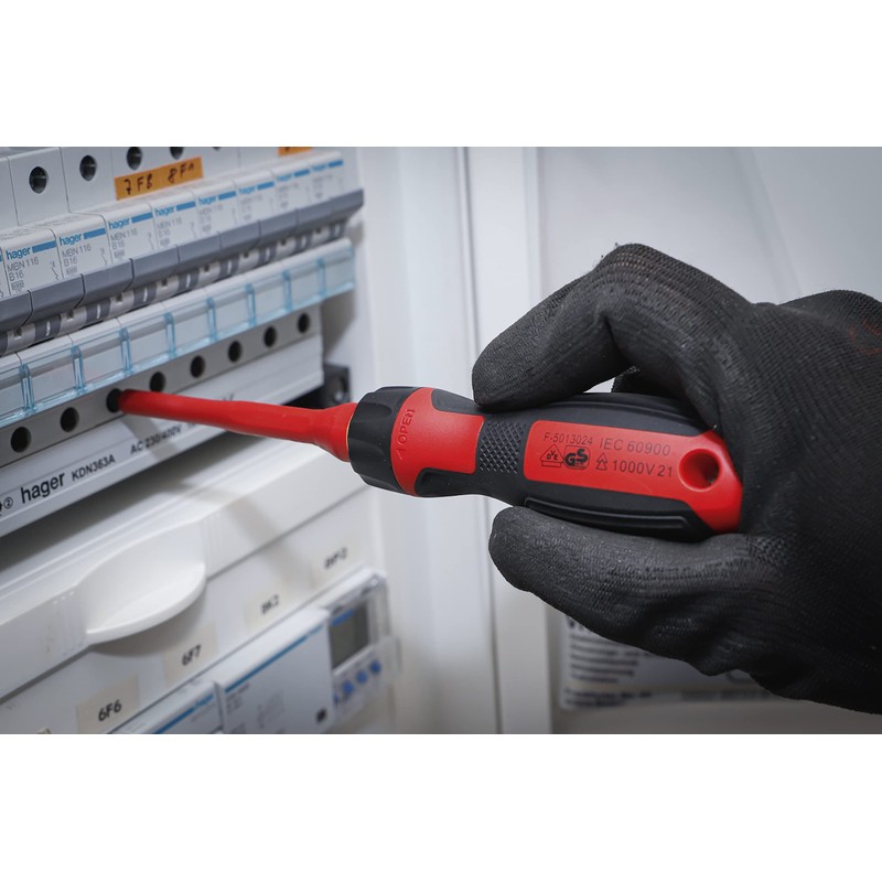 BGS VDE Screwdriver Set with Interchangeable Blades 8 Pieces