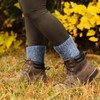 Tough Land Slipper Socks for Women with Grippers Non Slip,