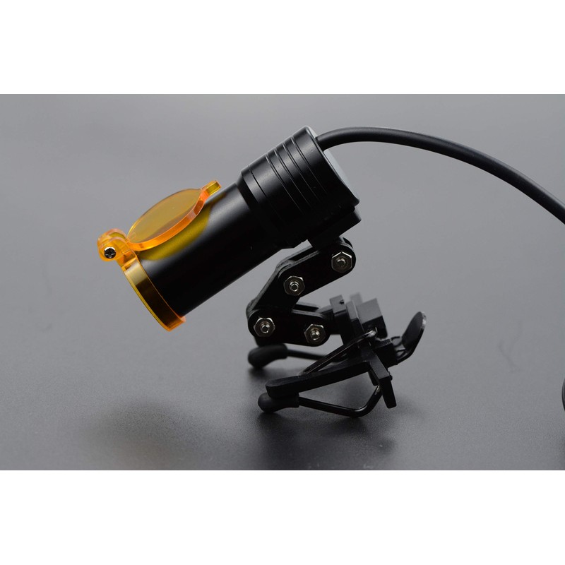 BONEW Separate 5W Metal Clip Headlamp Headlamp with Filter for