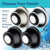 Go-Anywhere Wall Bracket for AquaDance Magnetic Docking Hand Shower &