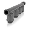 PVC screw connection, distributor Rain Bird 4-way distributor, 1 inch