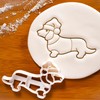 Dachshund with Santa Hat and Sweater Cookie Cutter, 1 Piece