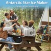 Antarctic Star Countertop Ice Maker，Portable Ice Makers with Self-Cleaning, Bullet