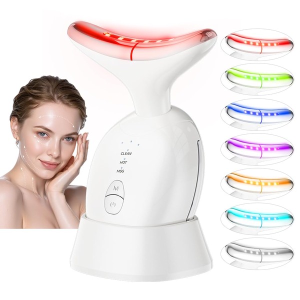 Face Massager Tool，7-in-1 Facial Massager, Face Sculpting Tool with Thermals