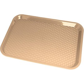 Cambro 1014FF104 Tray Fast Food 10" X 14" Desert Tan Case of 24