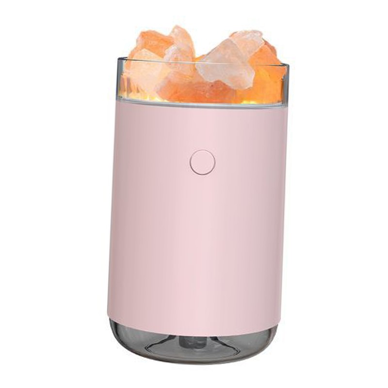 Salt Diffuser Humidifier USB Aroma Diffuser Desktop Humidifier with Colorful