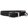 OmniPet Kool Kat Elastic Cat Safety Collar with Bell, Black,