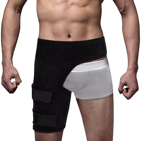 1Pcs Groin Support, Groin Compression Wrap for Hip Flexor Brace,