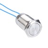 DMWD 22mm Waterproof IP67 Metal Latching Push Button Switch Heavy
