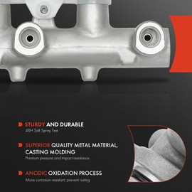 A-Premium Brake Master Cylinder with Reservoir and Sensor Compatible with Acura Vehicles - TSX 2004-2005