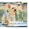 Super Small!! YorkieGogo 2-Pack Cotton Bandanas for Small Dogs, Cats,