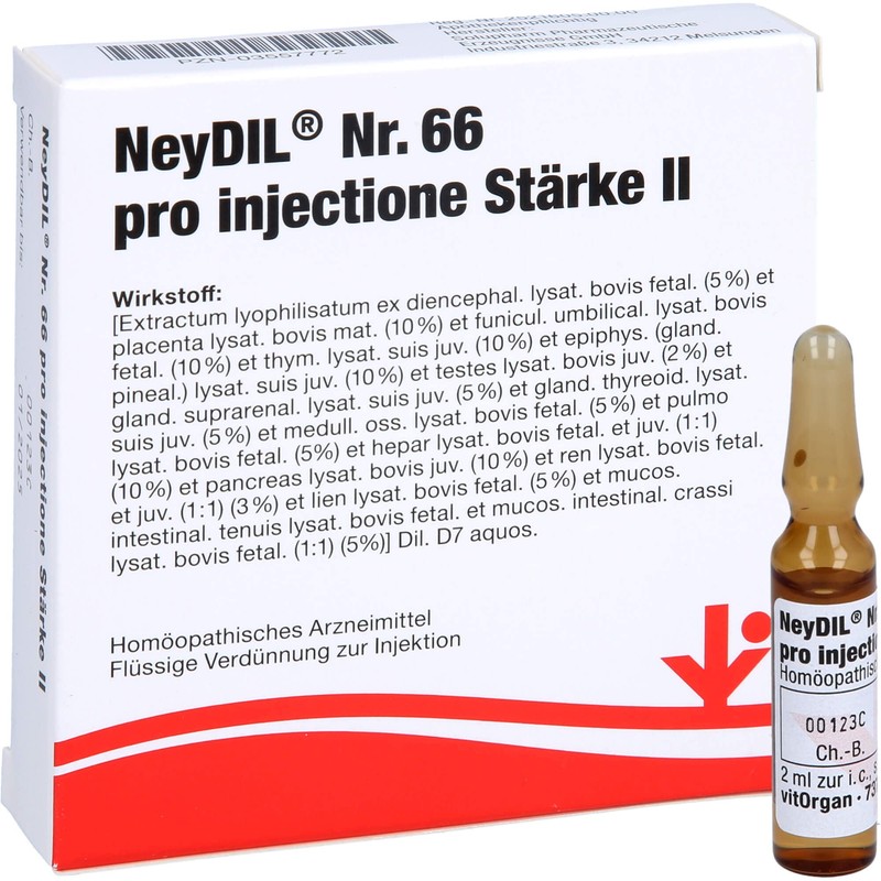 NEYDIL No. 66 Pro Injectione St.2 Ampoules 5 x 2