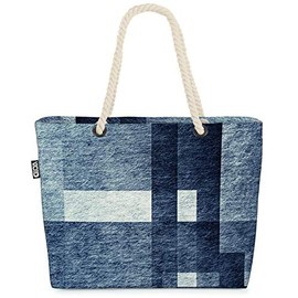 VOID Abstract Surfaces Beach Bag Shopper 58 x 38 x 16 cm 23L XXL Shopping Bag Travel Bag Beach Bag